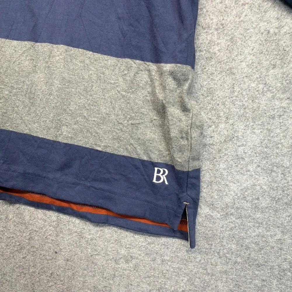 Vintage Banana Republic Rugby Shirt Mens XL Colorblock Striped